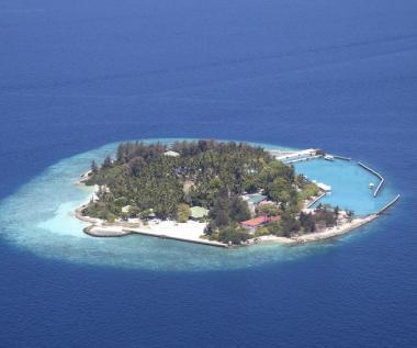 Vězeňský ostrov na Maledivách