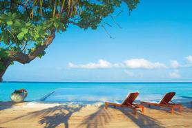 Hotel Olhuveli Beach s pláží, Jižní Malé Atol