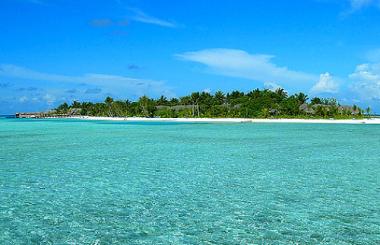 Maledivský ostrov Bodu Huraa