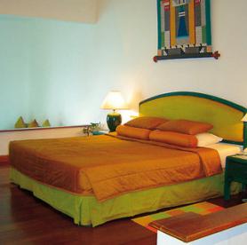 Maledivský hotel Velidhu - pokoj