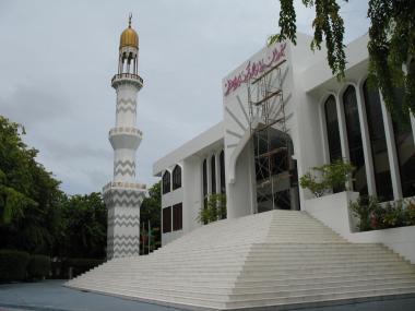 Maledivský ostrov Malé - Páteční mešita