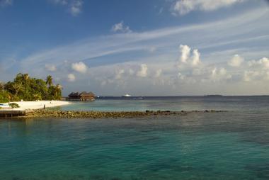 Maledivský ostrov Bandos
