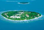 Maledivský hotel Bandos Island Resort v moři