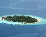 Maledivský ostrov Aarah