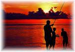 Maledivy - noční rybaření